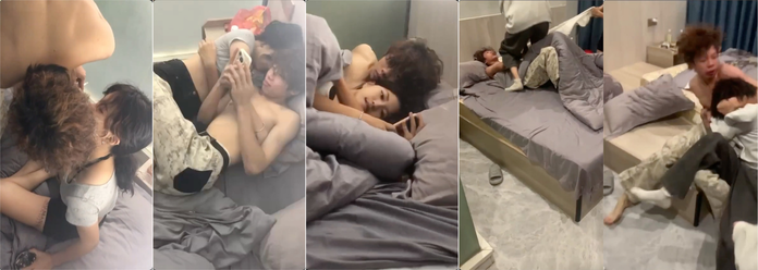 精神小伙年纪轻轻就走上了抓奸的道路，没想到最后还打不过别人，这也太搞笑了吧